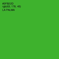 #3FB22D - La Palma Color Image